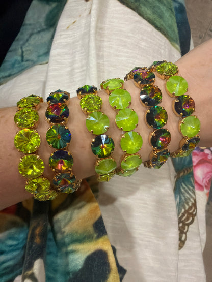 WETSTONE: LILYPAD LAGOON Stretch Bracelet