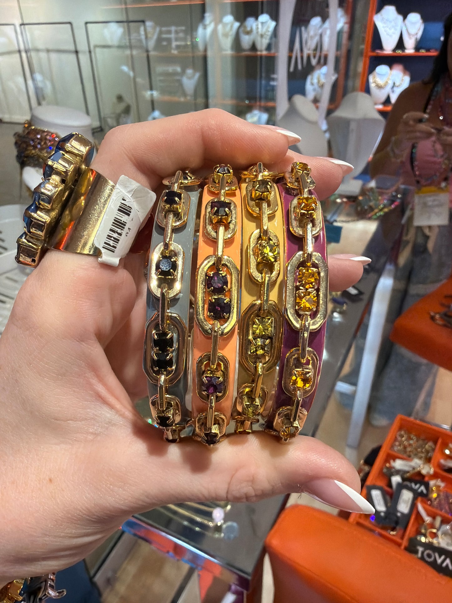 Fall enamel cuff