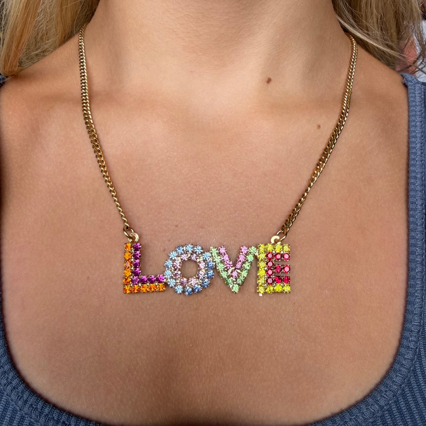 Mini LA LA LOVE Necklace