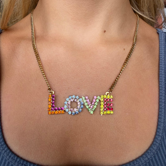 Mini LA LA LOVE Necklace