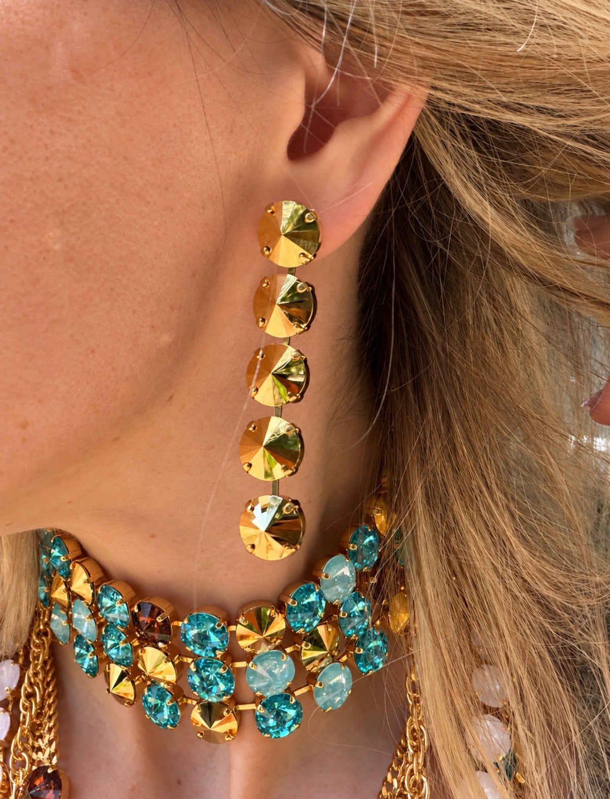 WETSTONE: Aurum 5-Drop Earrings