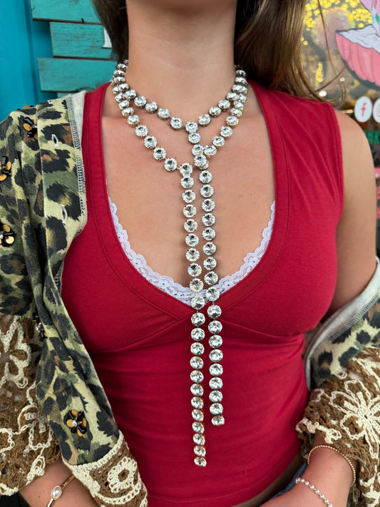 CLEAR LA Necklaces in  Silver/Gold