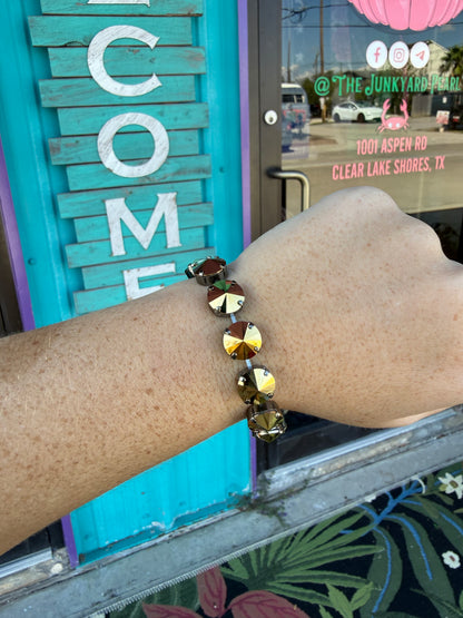 WETSTONE: Antique Gold Majesty Bracelet
