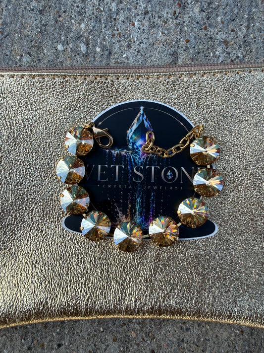 WETSTONE: Champagne Glow Majesty Bracelet