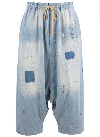 Earth song Denim Harem Pants