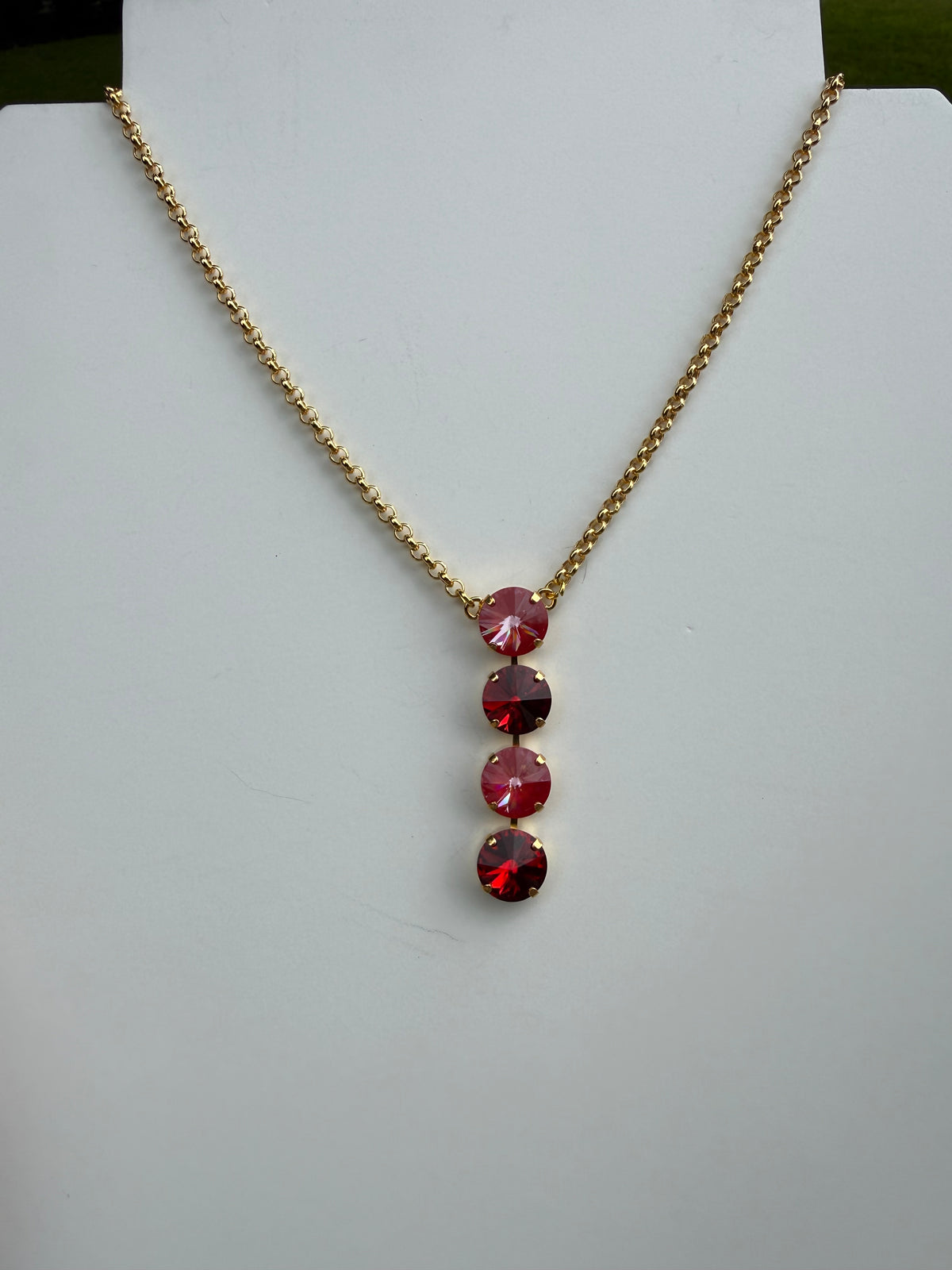 WETSTONE: Red Ryder Noir Drop Necklace