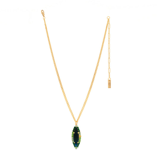 Alyssa Necklace Dark Indigo