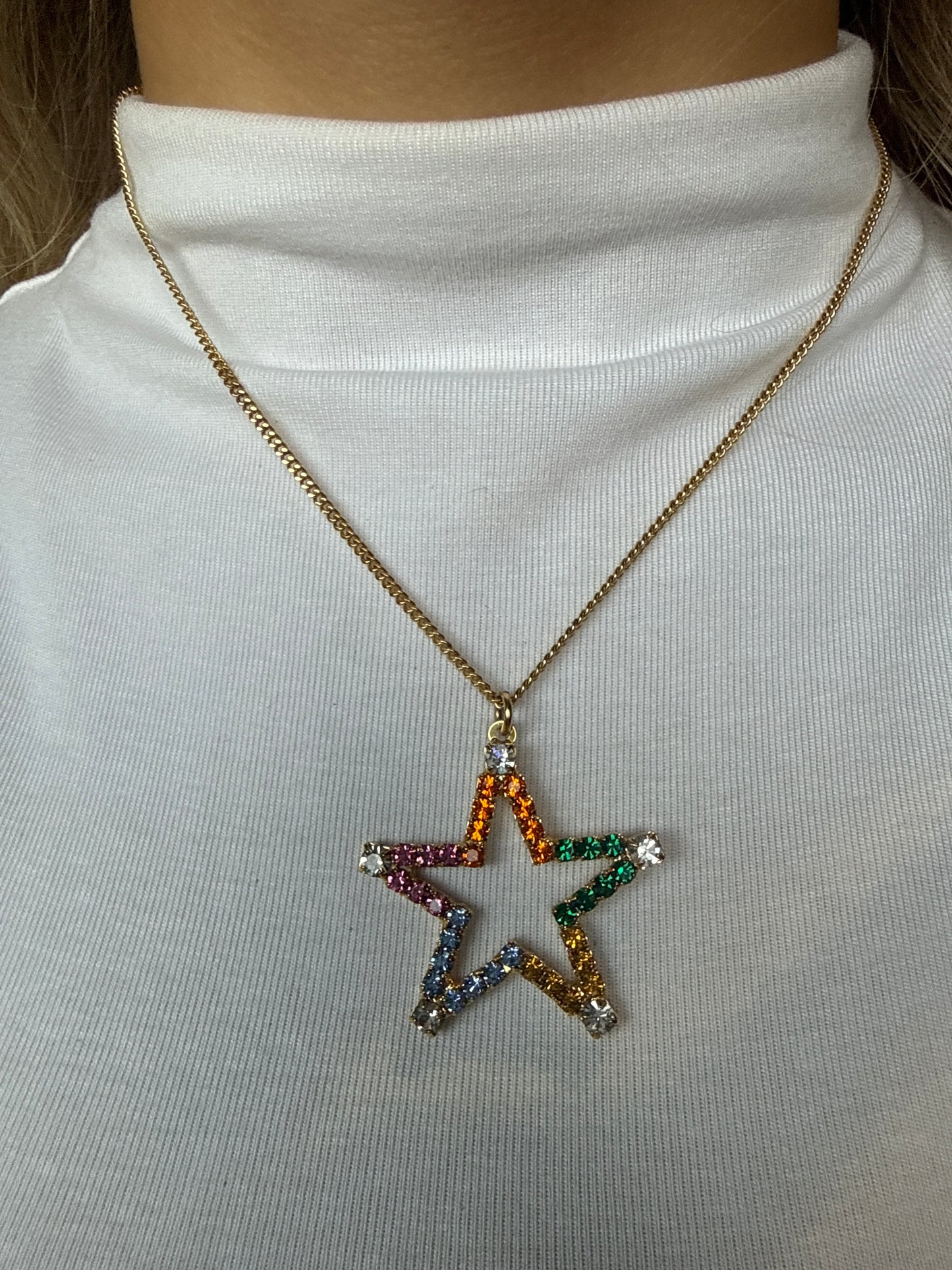 Rigel Multi Star Necklace