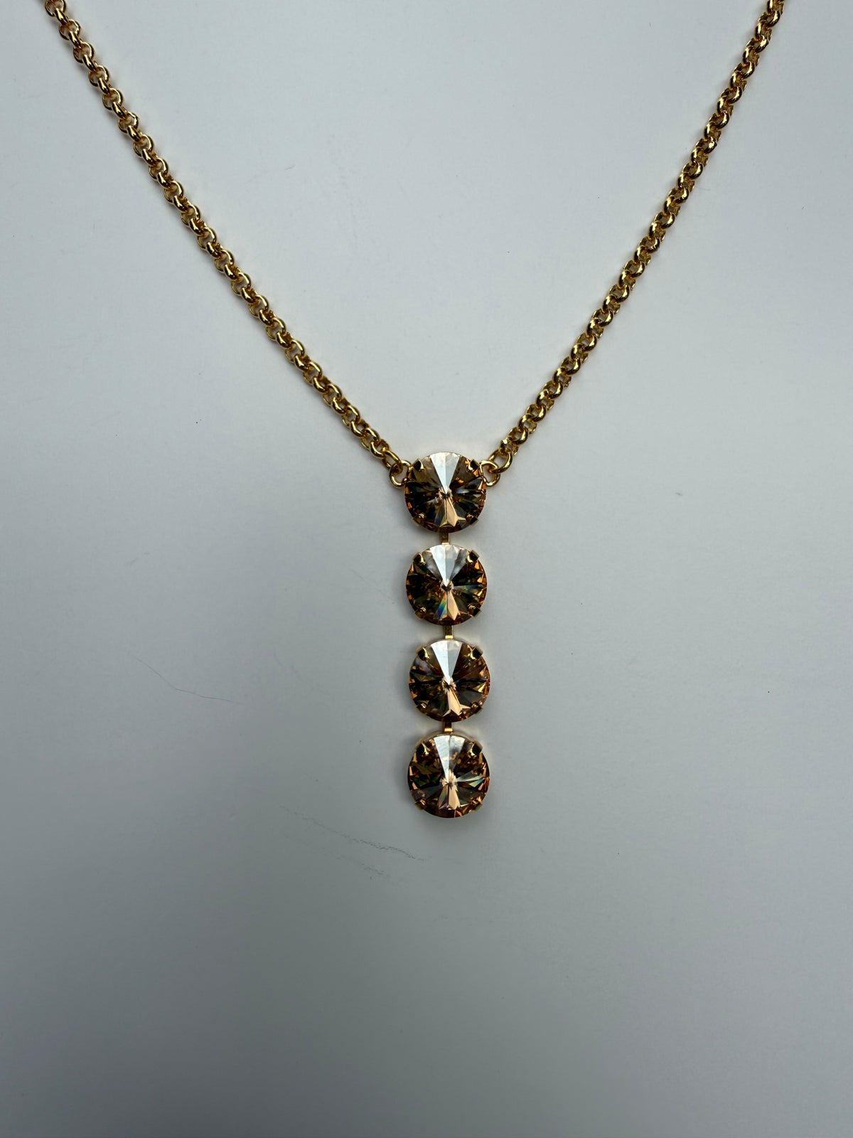WETSTONE: Silk Sensation Noir Drop Necklace