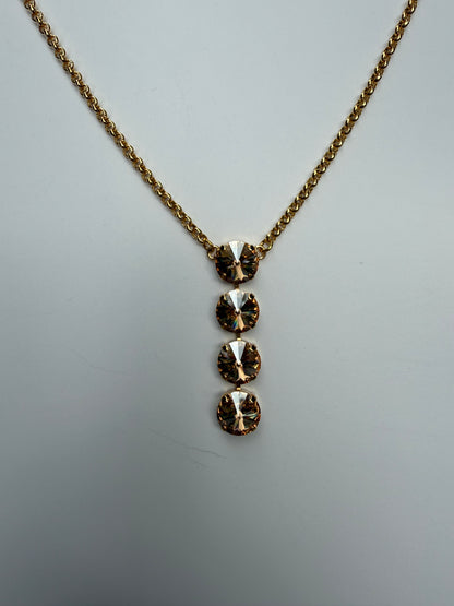 WETSTONE: Silk Sensation Noir Drop Necklace