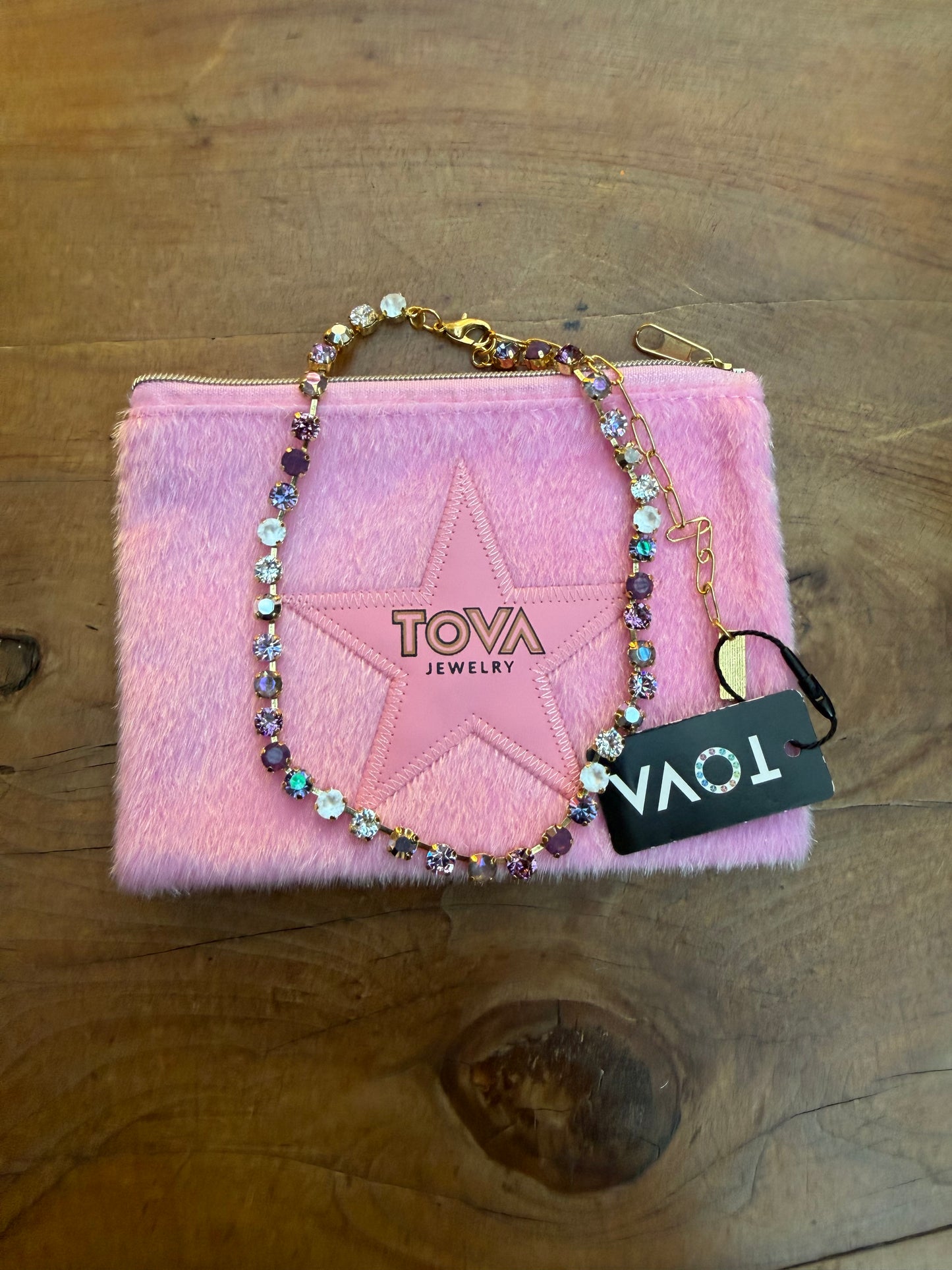 Purple multi Sarina Necklace