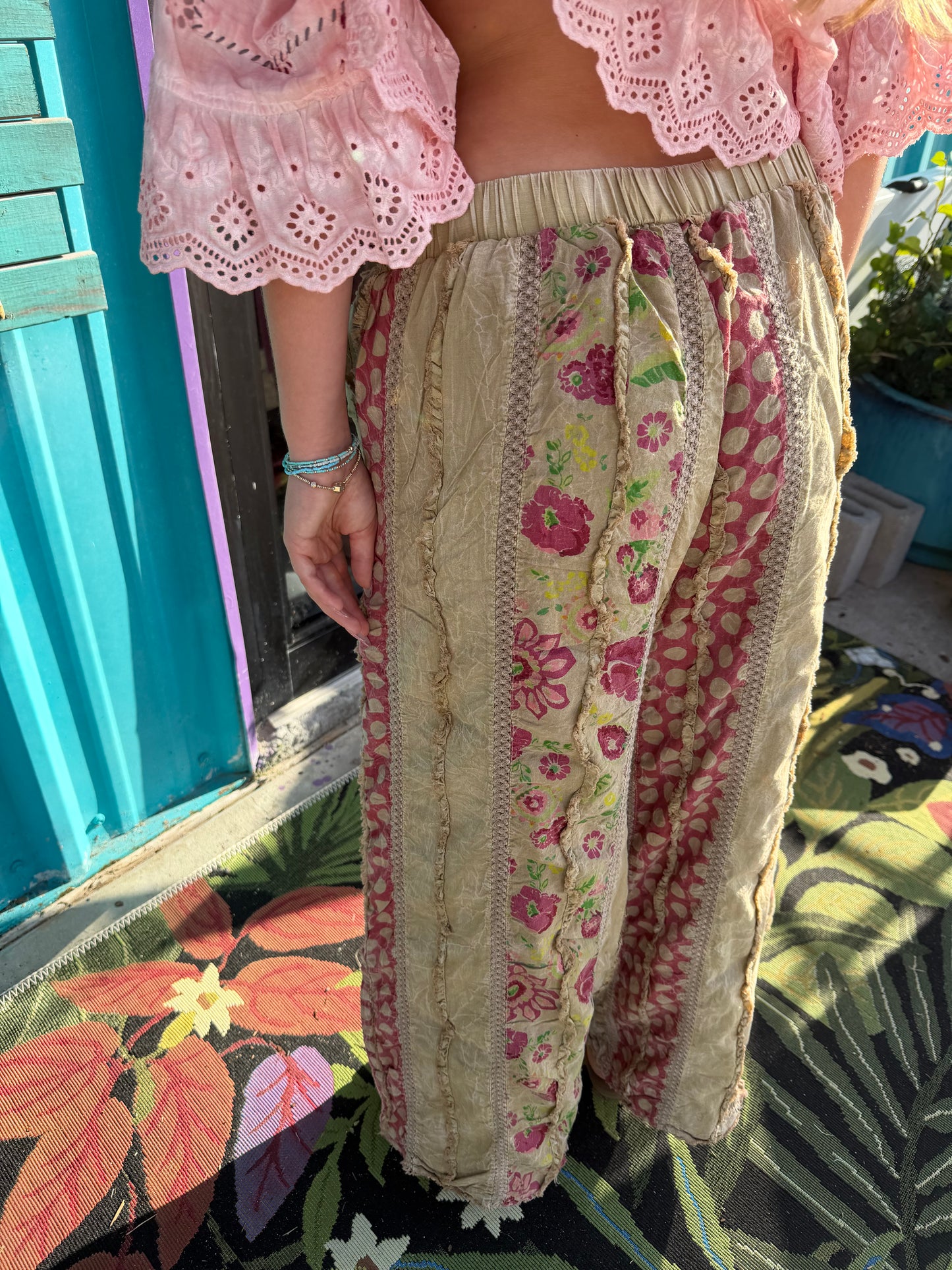 Garden Day Dreams Polka Dot Pants