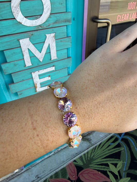 WETSTONE: Lavender Frost Stretch Bracelet