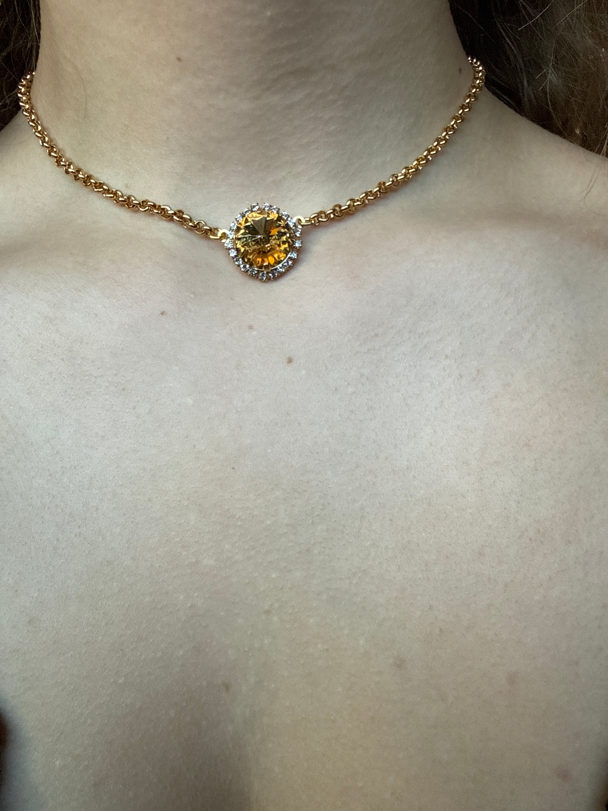 WETSTONE: glitterati Drop Necklace