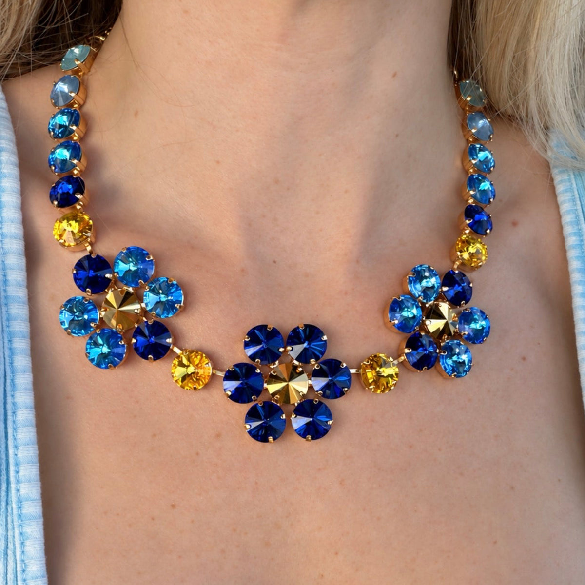 WETSTONE: Starry Starry Night Blossom Necklace