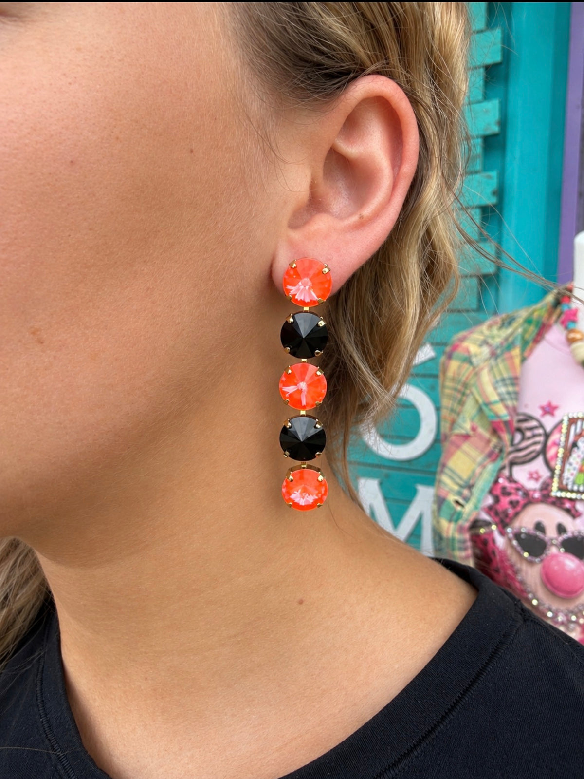 WETSTONE: Smashing Pumpkin Drop Earrings