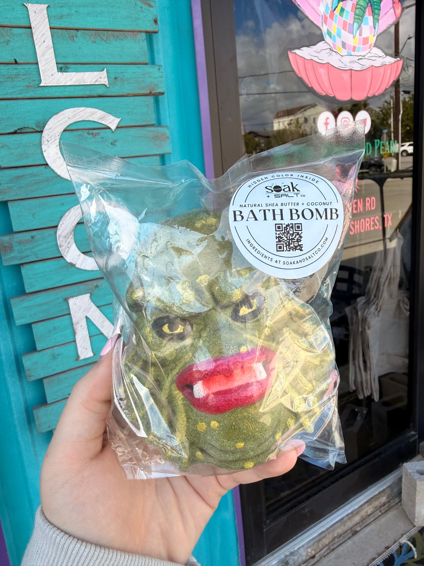 Swamp Creature Bath Bomb