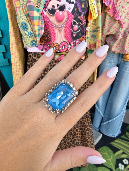 WETSTONE: Femme Fatale Ocean Blue Ring