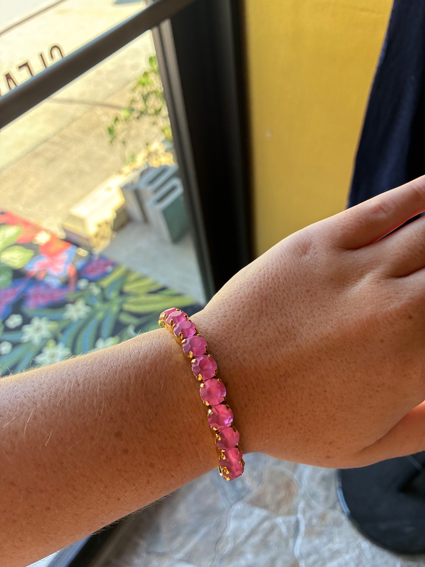 Petal Pink Oakland Stretch Bracelet