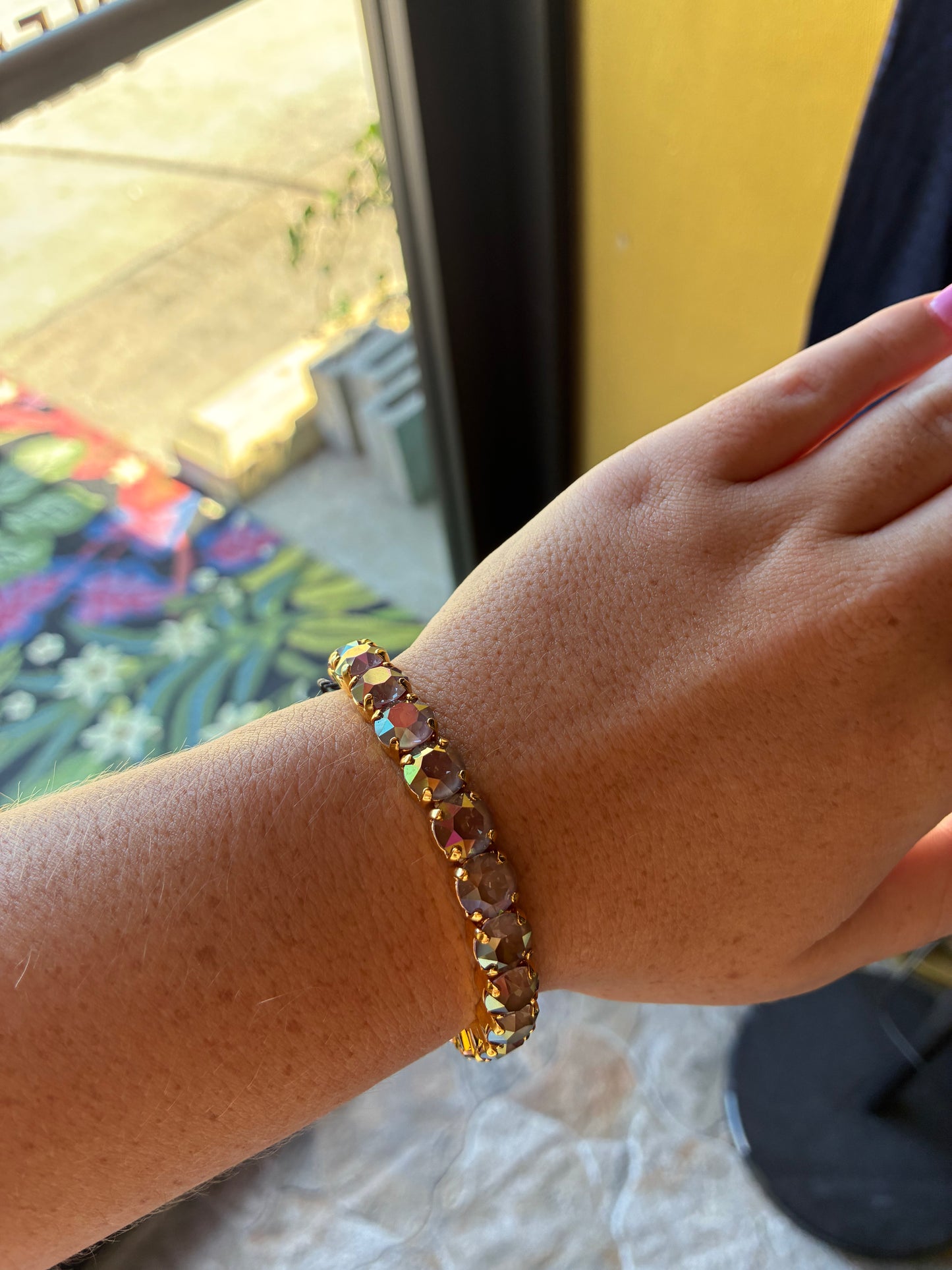 Dusty Plum Oakland Stretch Bracelet