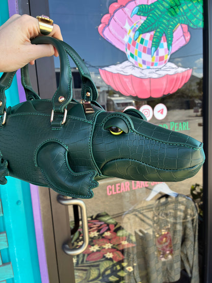 Alligator Crossbody Handbag
