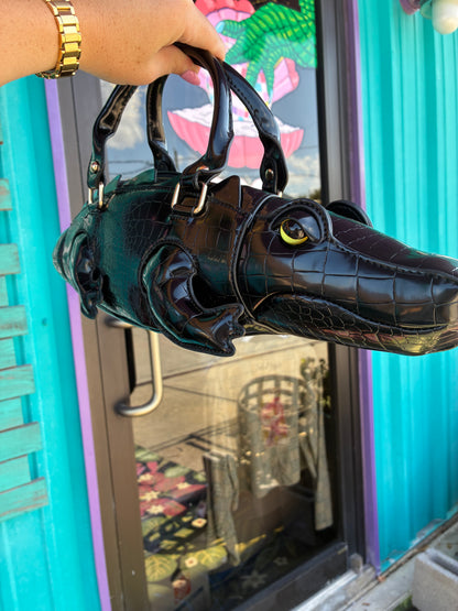 Alligator Crossbody Handbag