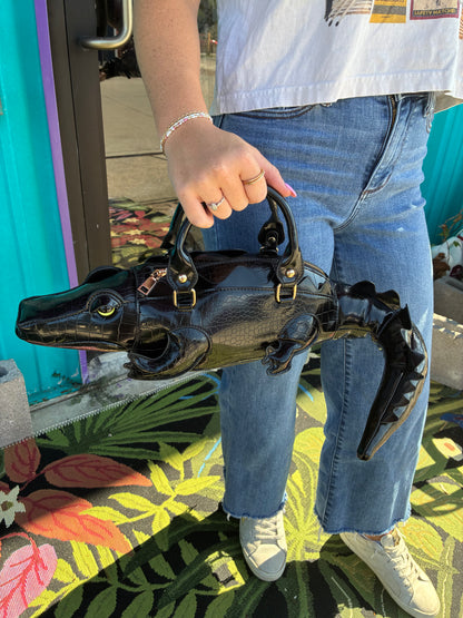 Alligator Crossbody Handbag