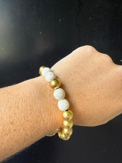 Natural Agate Margaret Mini Stone Bracelet