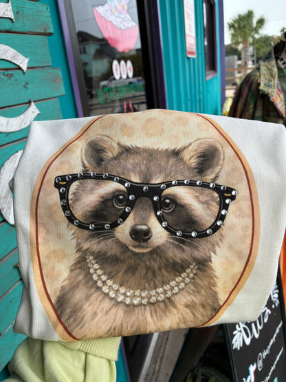 Fancy Raccoon Top