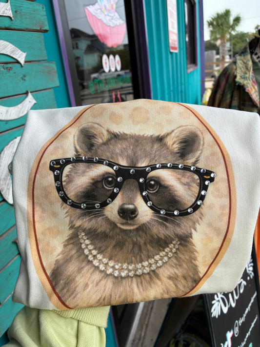 Fancy Raccoon Top
