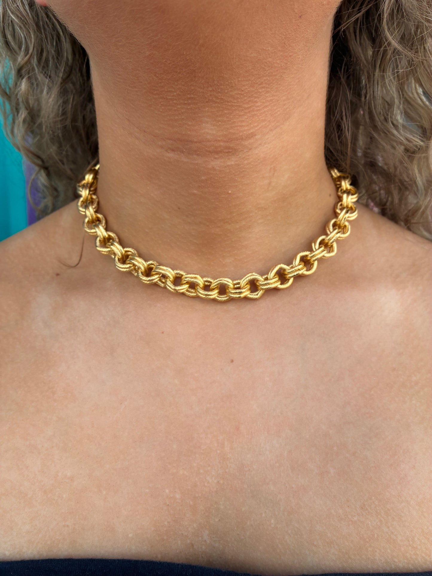 Double Link Rolo Chain