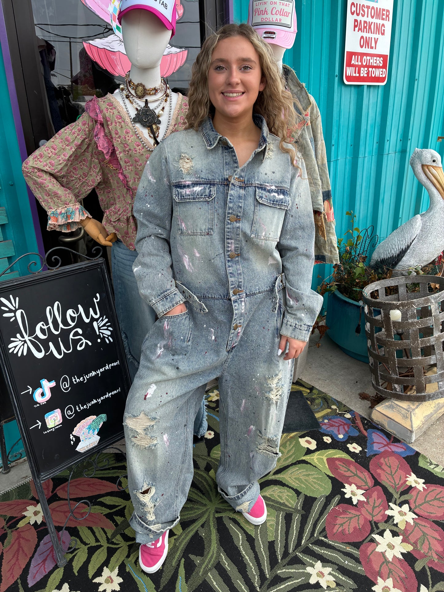 Range Rider Denim Jumpsuit