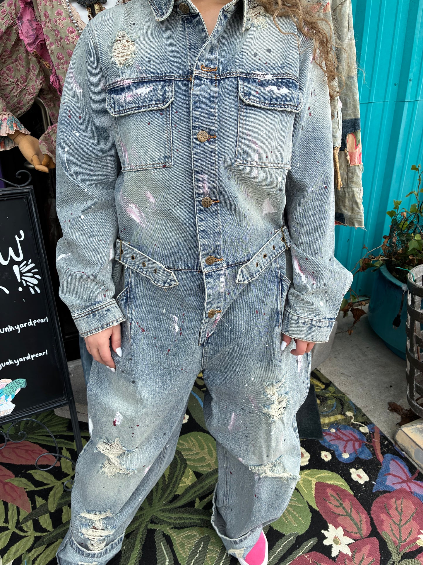 Range Rider Denim Jumpsuit