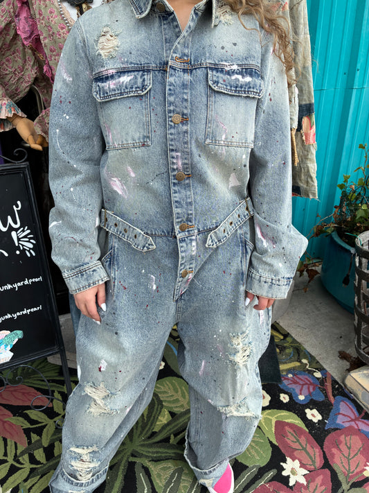 Range Rider Denim Jumpsuit