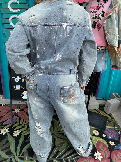 Range Rider Denim Jumpsuit
