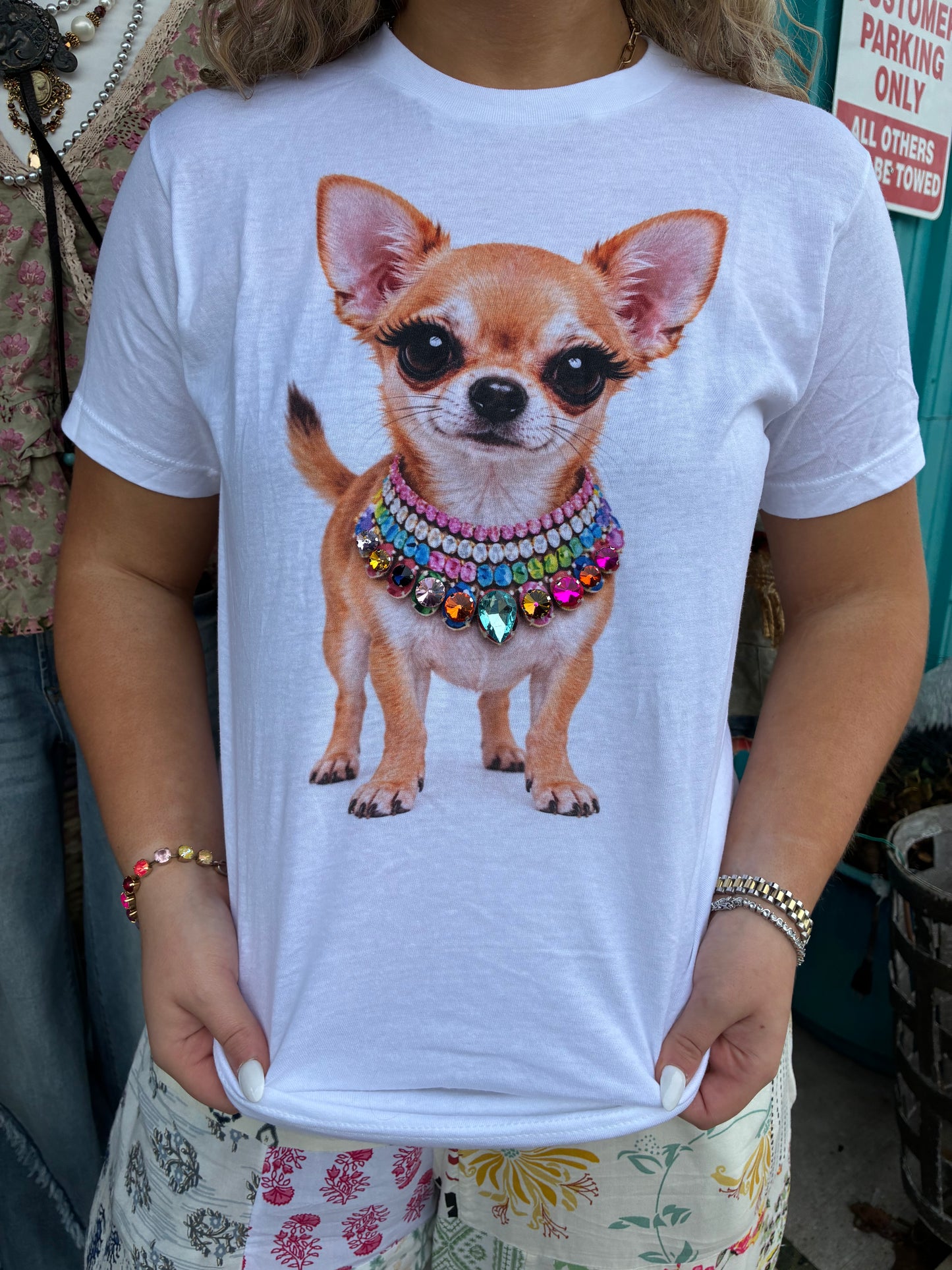 Chihuahua Jeweled T-Shirt