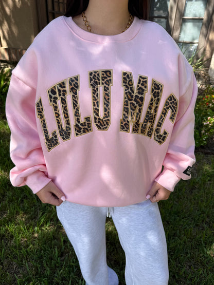 Pink Leopard Lulu Sweatshirt