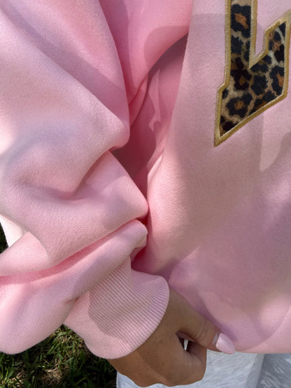 Pink Leopard Lulu Sweatshirt