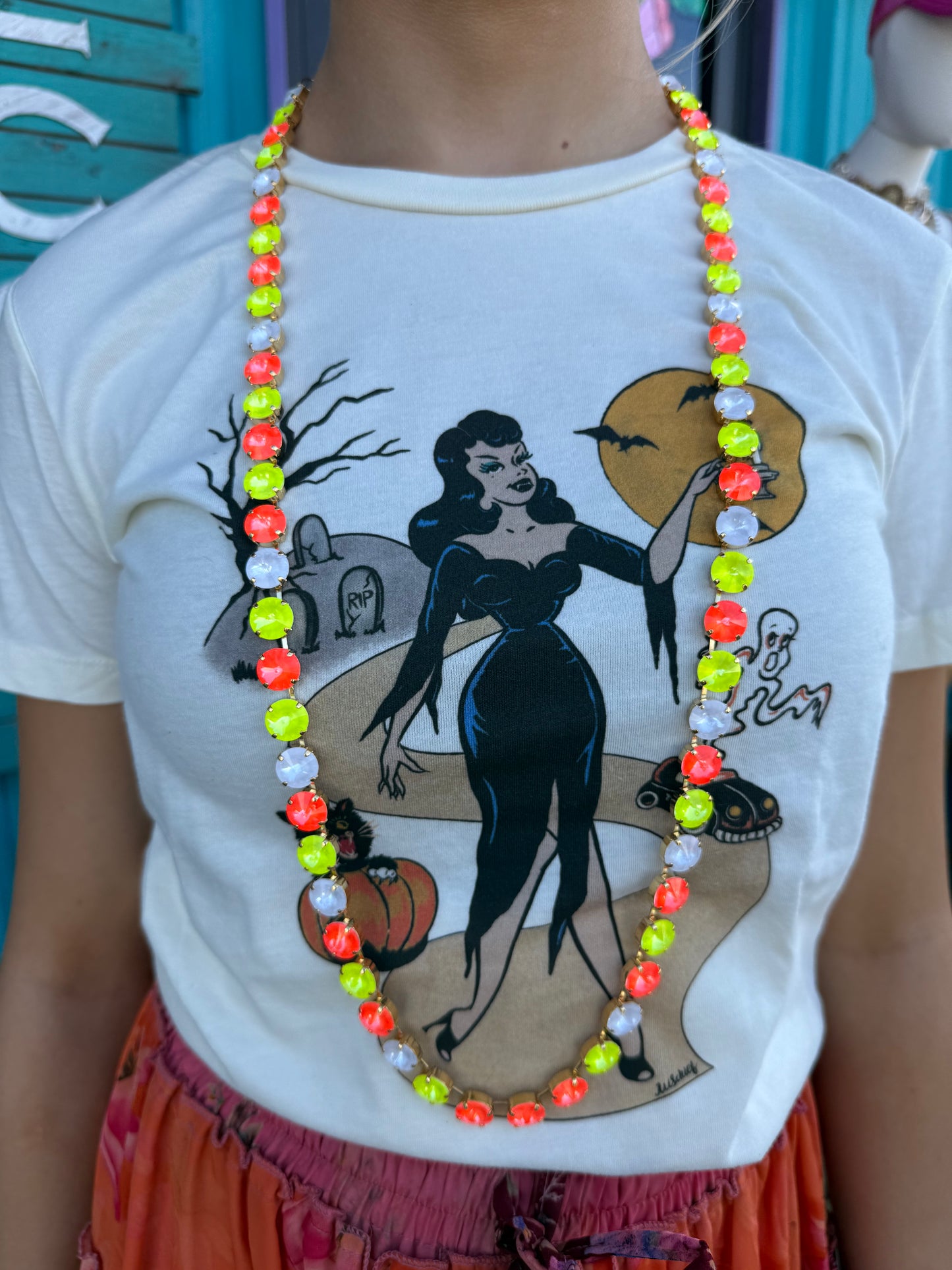 WETSTONE: Candy Corn Sabine Necklace