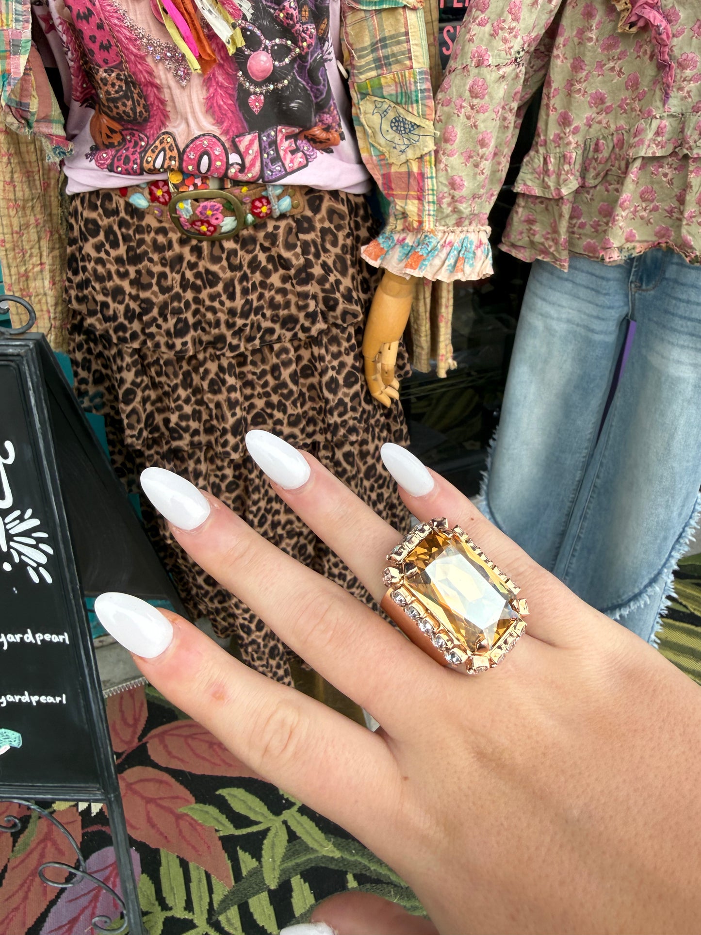 WETSTONE: Golden Shadow Ring