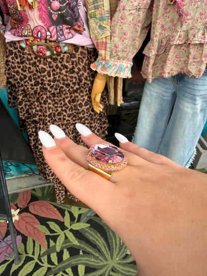 WETSTONE: Rose Pink Ring