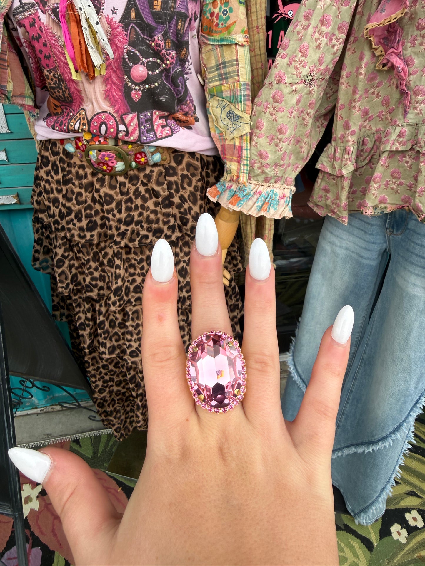 WETSTONE: Rose Pink Ring