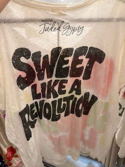 Weathered And Worn Tee Berry Sweet