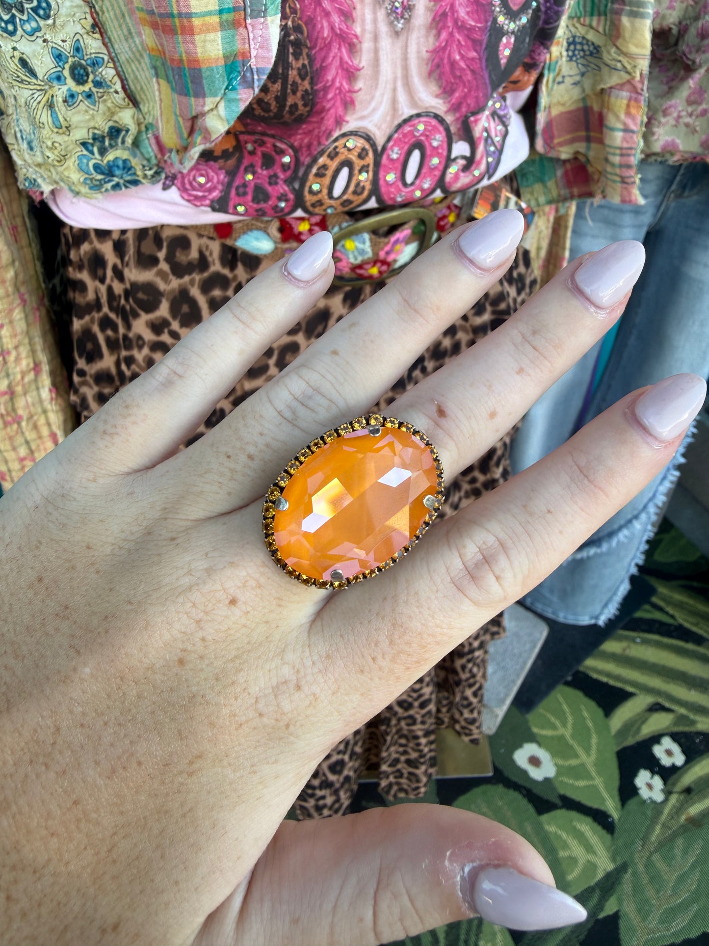 WETSTONE:Mango Liz Taylor Ring