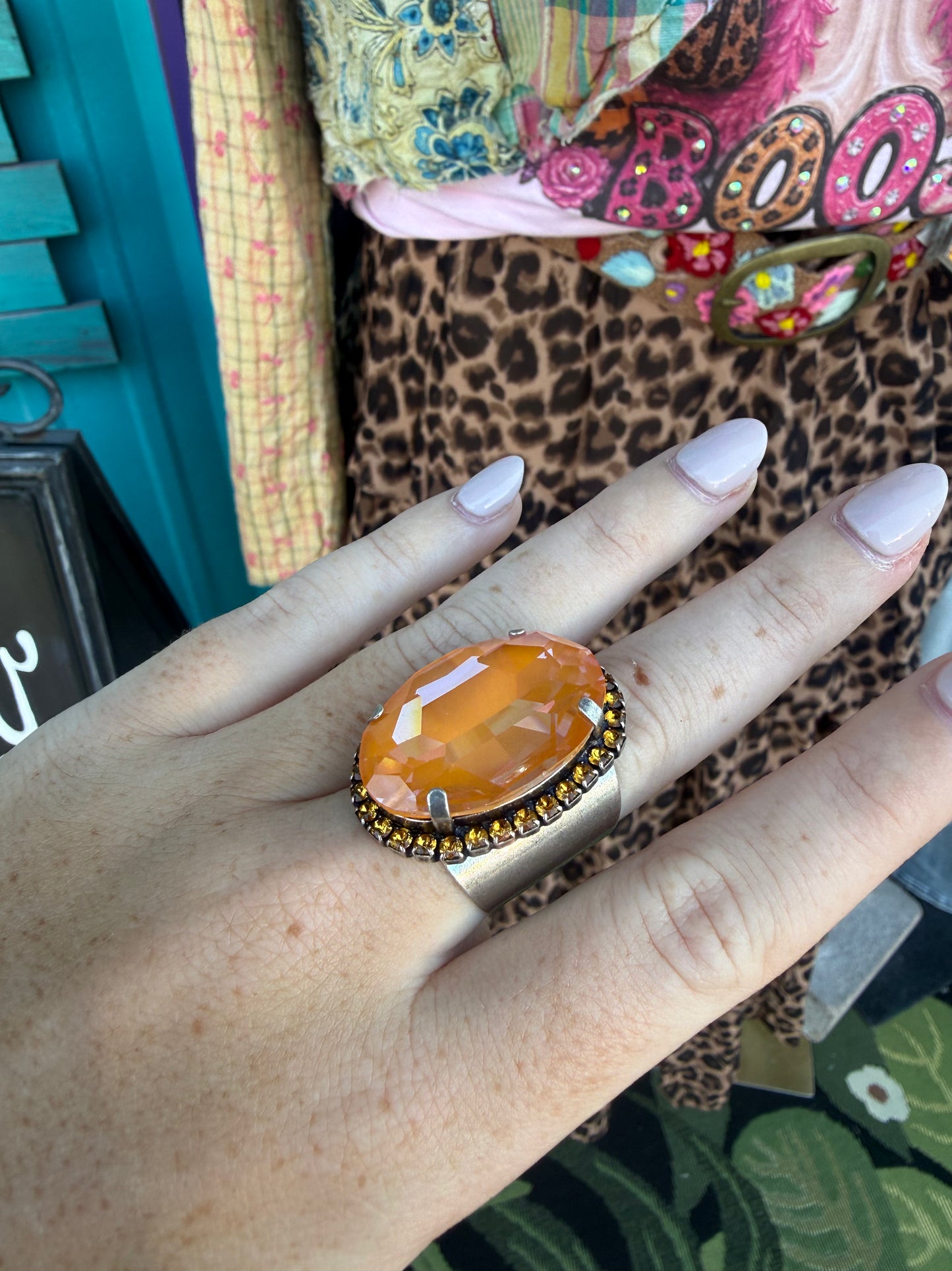 WETSTONE:Mango Liz Taylor Ring