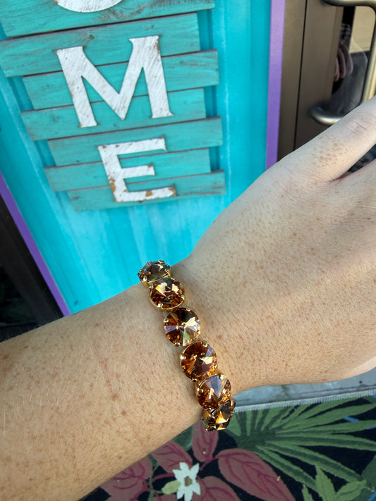WETSTONE: Smoky Topaz Stretch Bracelet