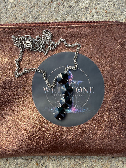 WETSTONE: Bat-Tastic Noir Drop Necklace