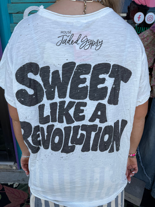 Weathered And Worn Tee Berry Sweet