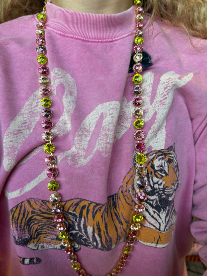 WETSTONE: PICKLED PINK Sabine Necklace