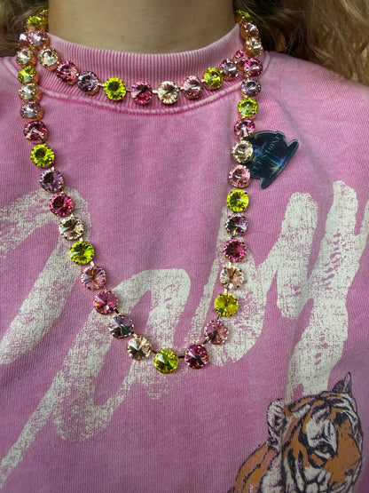 WETSTONE: PICKLED PINK Sabine Necklace
